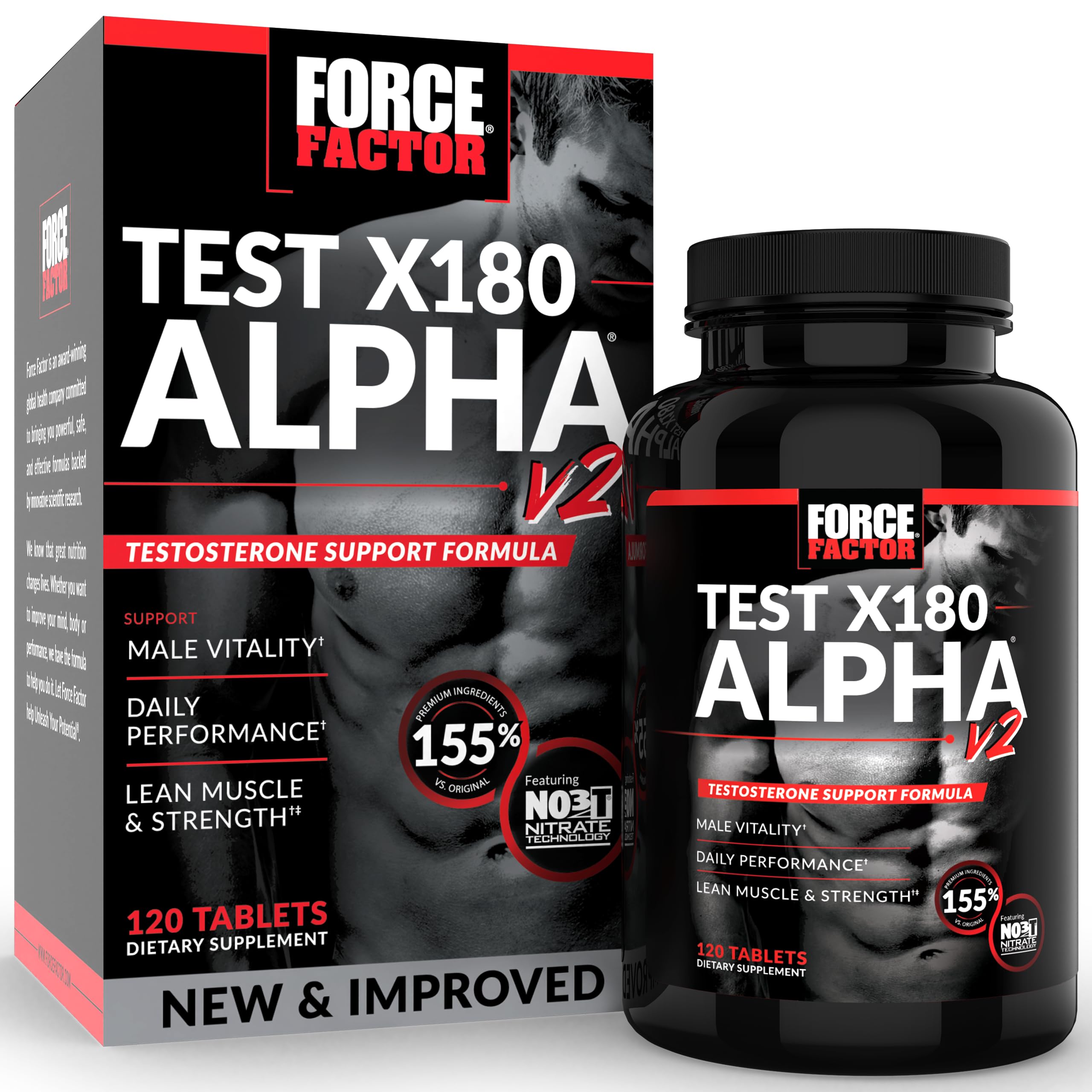 Force Factor Test X180 Alpha v2 - Tampilan Utama